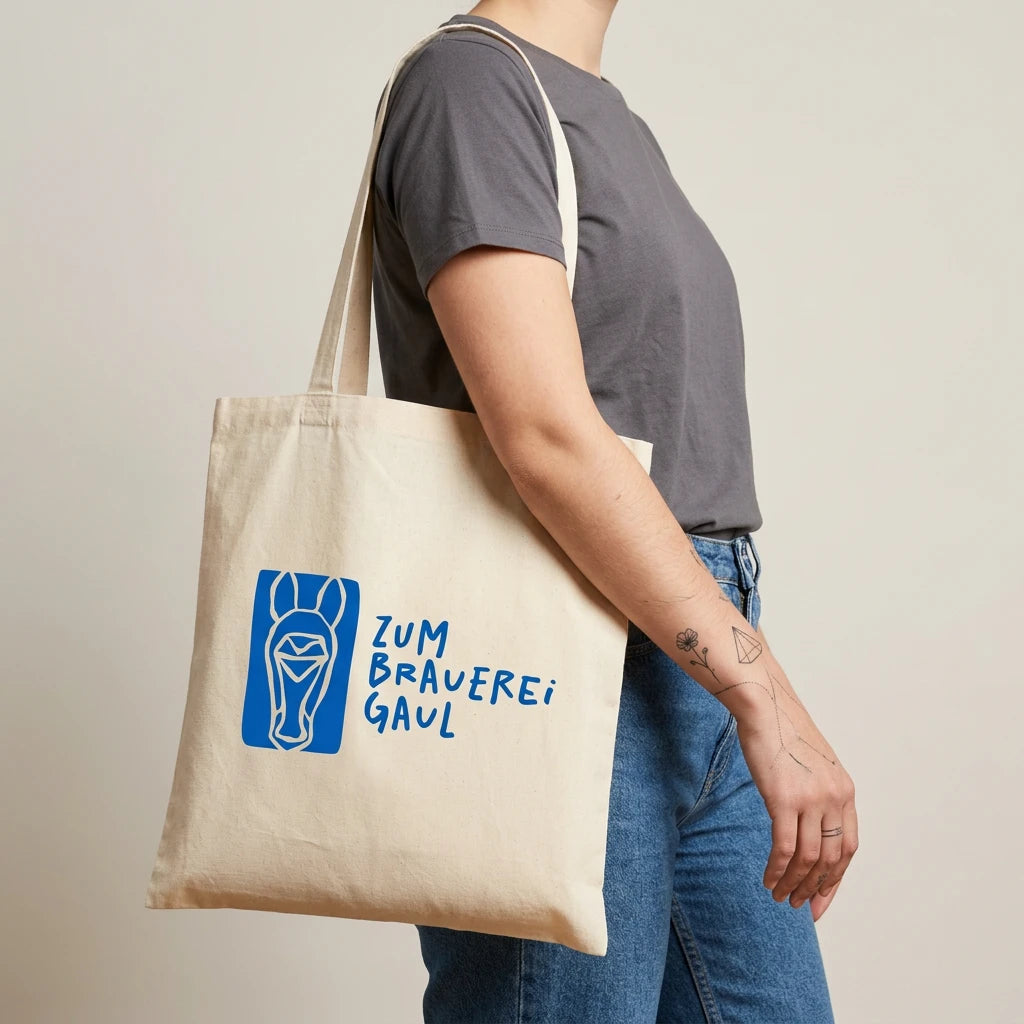 Brauereigaul Starterpaket – Stofftasche, 2 Bier & Flaschenöffner